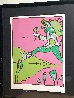 Sky Jumper 1979 Vintage Limited Edition Print by Peter Max - 1