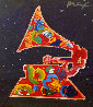 Grammy Acrylic on Paper 91-ver.11#2, 22x18 in Works on Paper (not prints) by Peter Max - 2