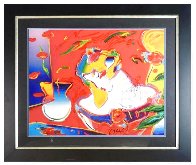Woman in Love Unique 2000 35x41 Huge  Works on Paper (not prints) by Peter Max - 1