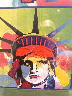 Liberty And Justice For All Unique 2005 40x34 Works on Paper (not prints) by Peter Max - 5
