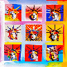 Nine Liberties 2004 Limited Edition Print by Peter Max - 0