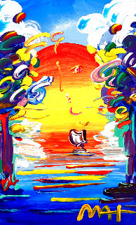 Better World Unique 2017 Works on Paper (not prints) - Peter Max Better World Unique 2017 Works on Paper (not prints) - Peter Max