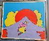 Floating in Peace 1972 Vintage Limited Edition Print by Peter Max - 1