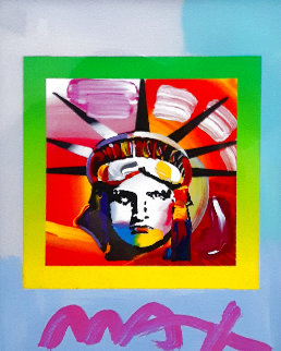 Liberty Head II on Blends Unique 2006 10x8 Other - Peter Max