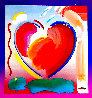 Heart on Blends Unique 2006 10x8 Other by Peter Max - 0