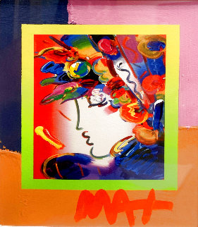 Blushing Beauty on Blends Unique 2006 10x8  Limited Edition Print - Peter Max