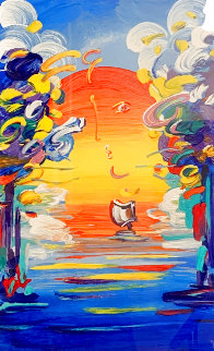 Better World 2016 Limited Edition Print - Peter Max Better World 2016 Limited Edition Print - Peter Max