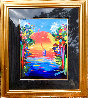 Better World III Unique 1999 38x32 Works on Paper (not prints) by Peter Max - 1