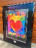 Grand Slam Heart 1995 HS Agassi Limited Edition Print by Peter Max - 2