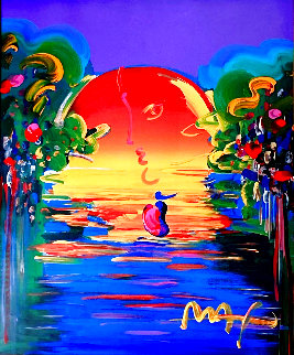 Better World Unique  Works on Paper (not prints) - Peter Max