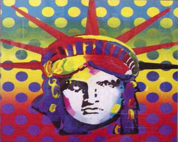 Liberty 2003 Limited Edition Print - Peter Max