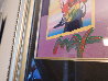 Umbrella Man 2007 16x22 Works on Paper (not prints) by Peter Max - 3