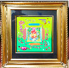 Better World 2003 26x22 Works on Paper (not prints) by Peter Max - 1