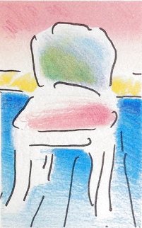New Chair 1981 Limited Edition Print - Peter Max
