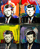 JFK Quadtych 1989 - Huge Limited Edition Print by Peter Max - 0