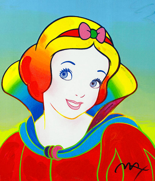 Snow White 1990 Limited Edition Print by Peter Max
