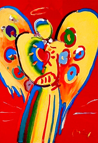Donna Unique 2004 24x22 Works on Paper (not prints) - Peter Max