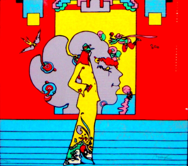 Atlantis 2000 1972 Vintage Limited Edition Print by Peter Max