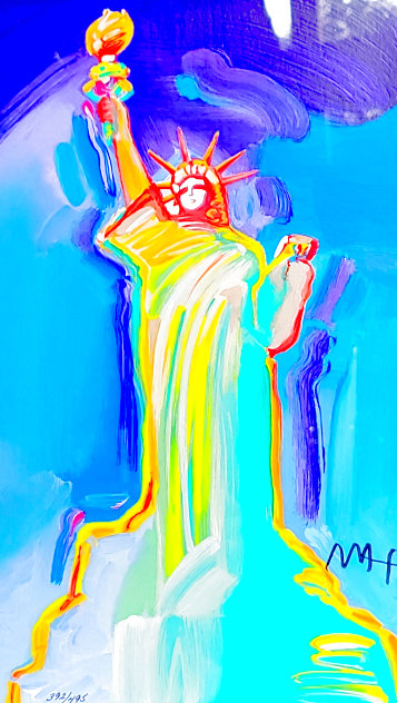 Statue of Liberty 2017 Limited Edition Print by Peter Max