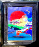 Better World Unique 49x37 - Huge Works on Paper (not prints) by Peter Max - 1