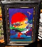 Better World Unique 49x37 - Huge Works on Paper (not prints) by Peter Max - 2