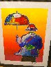 Umbrella Man 2015 Limited Edition Print by Peter Max - 1