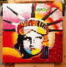 Liberty Head Ver. III #2 2011 16x16 Original Painting by Peter Max - 1