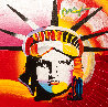 Liberty Head Ver. III #2 2011 16x16 Original Painting by Peter Max - 0
