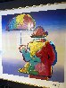 Umbrella Man on Blend HC 2010 Limited Edition Print by Peter Max - 2