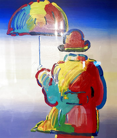 Umbrella Man on Blend HC 2010 Limited Edition Print - Peter Max