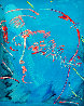 Blue Profile 1986 - Huge Limited Edition Print by Peter Max - 0