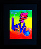 Love 2007 33x30 Original Painting by Peter Max - 1