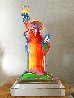 Statue of Liberty Ver. III #424 Unique  Acrylic Sculpture 2017 15 in Sculpture by Peter Max - 3