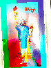 Statue of Liberty Unique 2018 42x31 - Huge Works on Paper (not prints) by Peter Max - 2