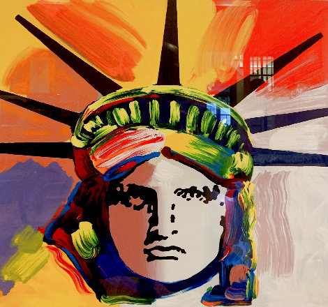 Liberty Head 2010 Limited Edition Print - Peter Max