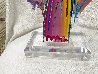 Angel with Heart Version 111 Unique Acrylic Sculpture 2015 12 in Sculpture by Peter Max - 6