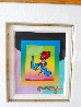Love on Blends Unique 2006 Works on Paper (not prints) by Peter Max - 2