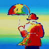 Umbrella Man 2015 Limited Edition Print by Peter Max - 0