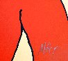 Peach Cinema 1975 - Vintage Limited Edition Print by Peter Max - 2 Peach Cinema 1975 - Vintage Limited Edition Print by Peter Max - 2