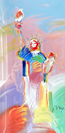 Statue of Liberty 2017 Limited Edition Print - Peter Max