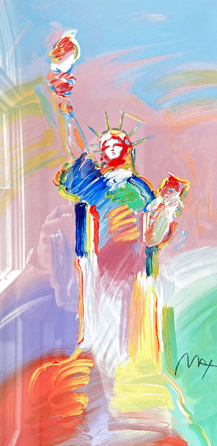 Statue of Liberty 2017 Limited Edition Print by Peter Max