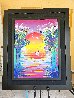 Better World 2 2004 56x46 - Huge Original Painting by Peter Max - 1