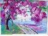 Cherry Blossom 2016 22x28 Original Painting by Peter Max - 4