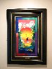 Better World Unique 2015 45x31 - Huge Works on Paper (not prints) by Peter Max - 1