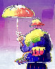 Umbrella Man 2012 Limited Edition Print by Peter Max - 0