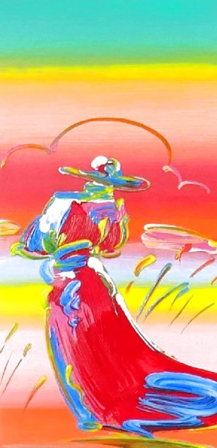 Walking in Reeds 2010 Limited Edition Print by Peter Max