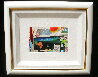 Collages V II: 19 1990 15x19 Original Painting by Peter Max - 1