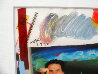 Collages V II: 19 1990 15x19 Original Painting by Peter Max - 8