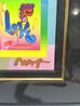 Love on Blends Unique 26x24 Works on Paper (not prints) by Peter Max - 4