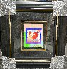 Heart on Blends Unique Works on Paper (not prints) by Peter Max - 1